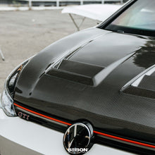 SEIBON Carbon Fiber Hood MK8 GTI/Golf R