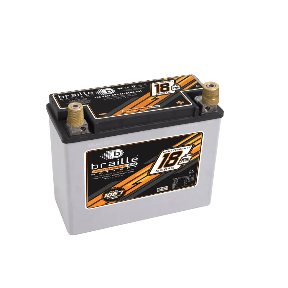 Braille 18LB Lightweight AGM Battery