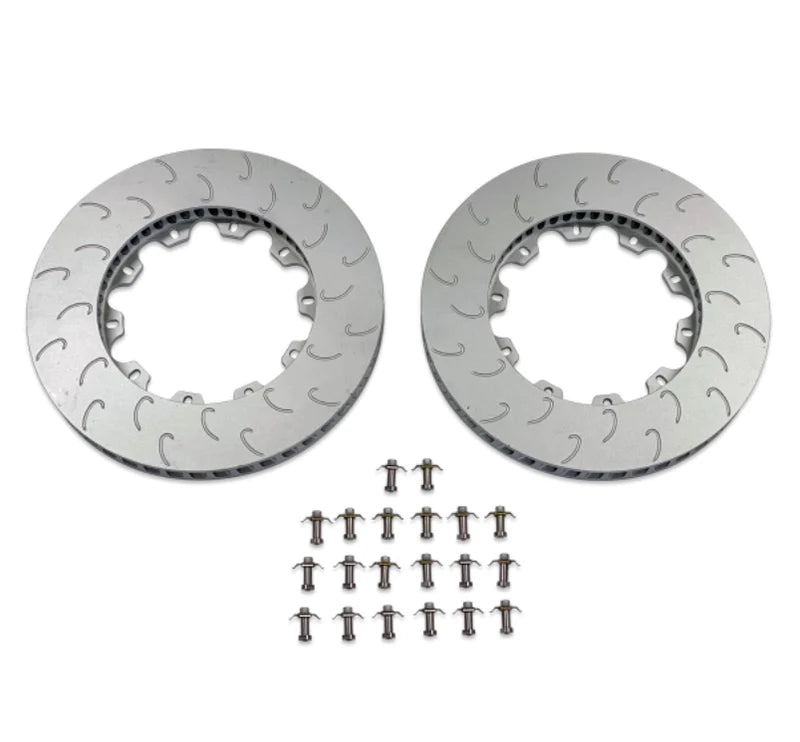 034 Motorsport Replacement 340mm Front Rotor Ring Set MK7/MK8 GTI/Golf R