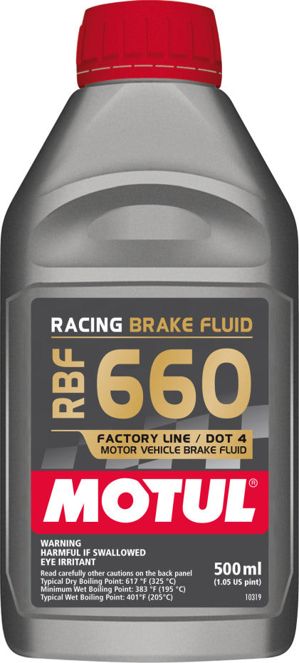 Motul RBF660 Factory Line Brake Fluid DOT 4