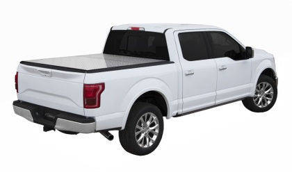 Access Lomax Professional Hard Tri-Fold Tonneau Cover with Diamond Plate (5ft Bed) Ford Ranger 2019 +