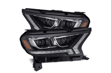 AlphaRex LUXX Series Alpha Black LED Headlights Ford Ranger 2019 +