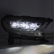 AlphaRex NOVA Series Black LED Headlights Ford Ranger 2019 +