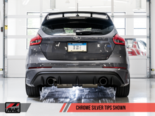 AWE Cat-Back Exhaust System Touring Edition Resonated With Chrome Tips Focus RS 2016+
