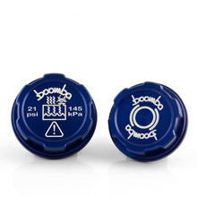 Boomba Racing Brake Fluid Reservoir/Coolant Tank Reservoir Cap Covers Focus ST 2013+