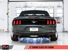 AWE S550 Axle-back Exhaust Touring Edition Mustang EcoBoost 2015+