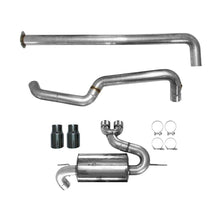 AWE Cat-Back Exhaust System Touring Edition Non-Resonated With Diamond Black Tips Focus ST 2013+