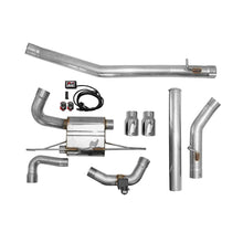 AWE Cat-Back Exhaust System SwitchPath With Chrome Silver Tips And SwitchPath Remote Pair Focus RS 2016+