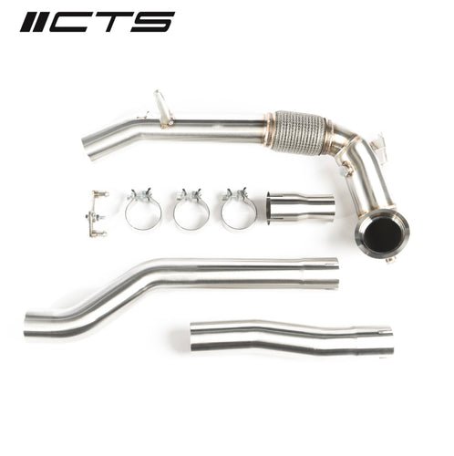 CTS TURBO EVO4 AWD RACE EXHAUST DOWNPIPE MK8 GOLF R