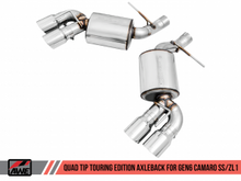 AWE Axle-Back Exhaust Systems Camaro SS 2016+