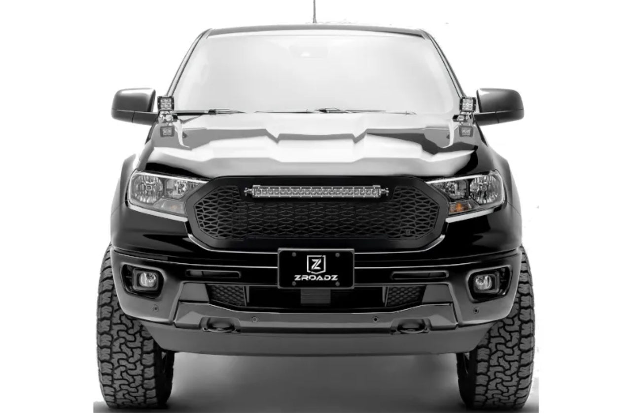 ZROADZ Series Grille with 20" LED Light Bar Ford Ranger 2019