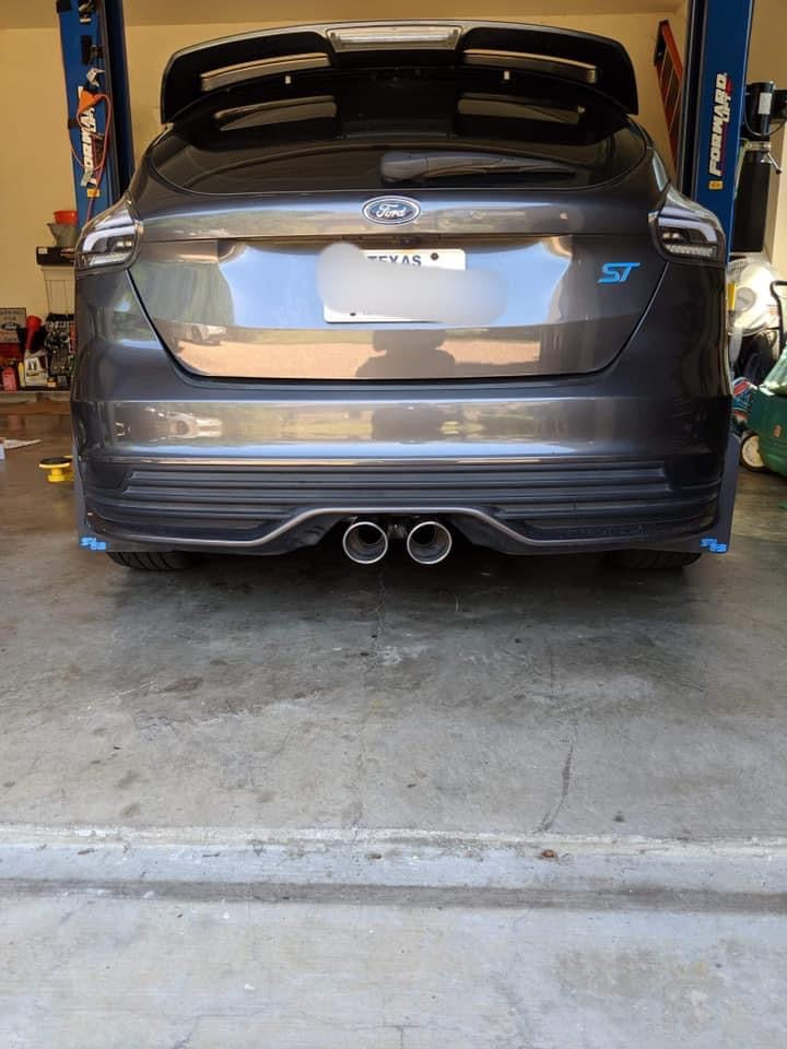 Focus shop st exhaust