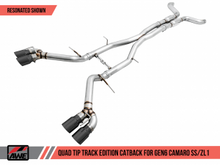 AWE Cat-Back Exhaust Systems Camaro SS 2016+