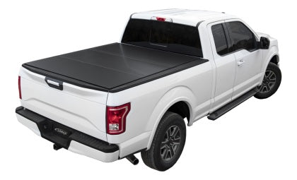 Access Lomax Hard Tri-Fold Tonneau Cover - Matte Black (5ft Bed) Ford Ranger 2019 +