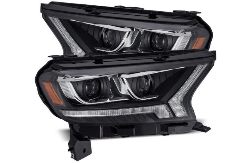 AlphaRex Pro-Series Alpha Black Projector Headlights Ford Ranger 2019 +