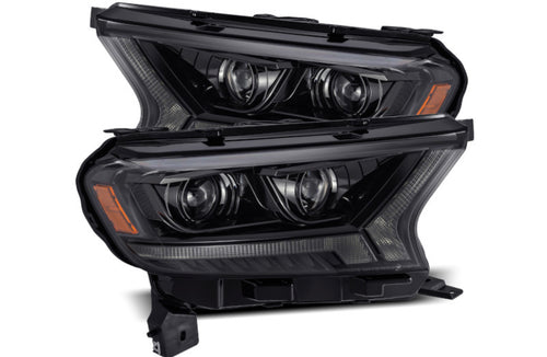 AlphaRex LUXX Series Alpha Black LED Headlights Ford Ranger 2019 +