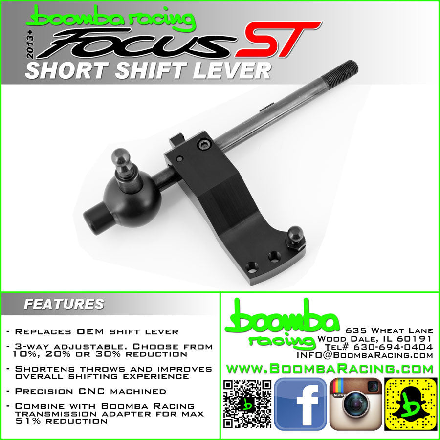 Boomba Racing Short Throw Shifter Focus ST 2013+