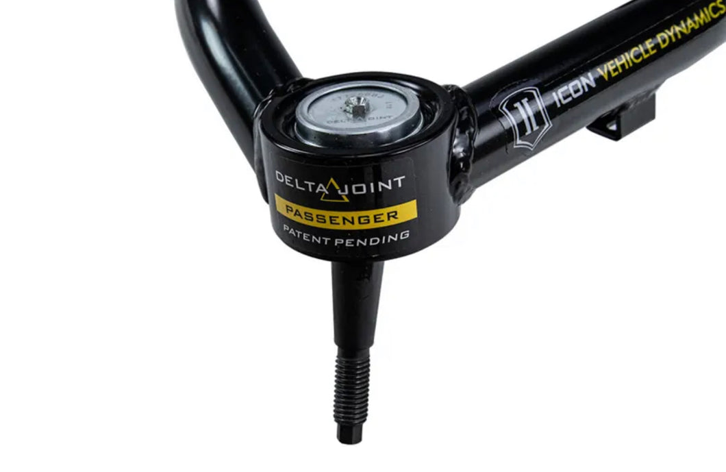 ICON Tubular Delta Joint Upper Control Arms (Steel Knuckles) Ford Rang ...