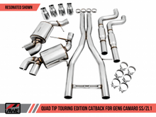 AWE Cat-Back Exhaust Systems Camaro SS 2016+