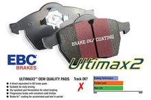 EBC Ultimax2 OE Replacement REAR Brake Pads Focus ST 2013+ / Focus RS 2016+