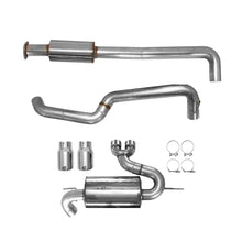 AWE Cat-Back Exhaust System Touring Edition Resonated With Chrome Silver Tips Focus ST 2013+
