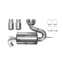 AWE Cat-Back Exhaust System Touring Edition Resonated With Chrome Silver Tips Focus ST 2013+