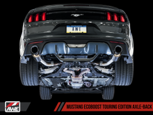 AWE S550 Axle-back Exhaust Touring Edition Mustang EcoBoost 2015+