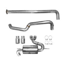 AWE Cat-Back Exhaust System Touring Edition Non-Resonated With Chrome Silver Tips Focus ST 2013+