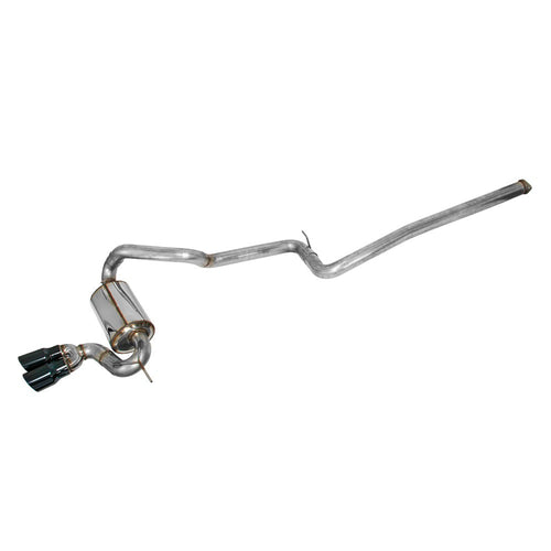 AWE Cat-Back Exhaust System Touring Edition Non-Resonated With Diamond Black Tips Focus ST 2013+