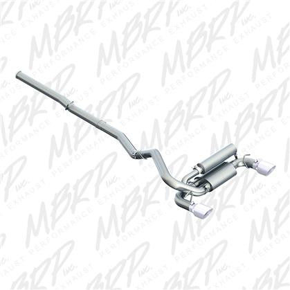 MBRP 3in Dual Outlet Cat-Back Exhaust 2016+ Ford Focus RS